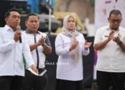 Lepas 15 Truk Telur, Bupati Sidrap Tegaskan Ketahanan Pangan