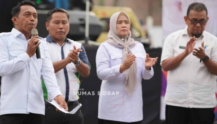 Lepas 15 Truk Telur, Bupati Sidrap Tegaskan Ketahanan Pangan