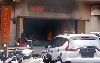 IRT Nekat Lempar Bom Molotov Toko Emas, Sempat Gasak 1 Kg Emas Senilai Rp1 Miliar