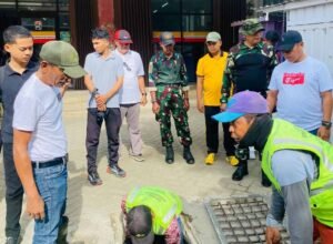 bupati wajo andi rosman memimpin kerja bakti massal di rth calaccu sengkang 13/2/2026