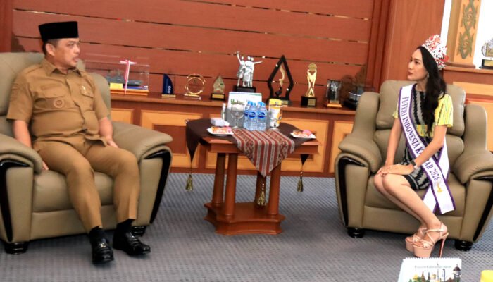 Menuju Puteri Indonesia 2026, Anggelia Mercyana Minta Restu Gubernur Kalbar