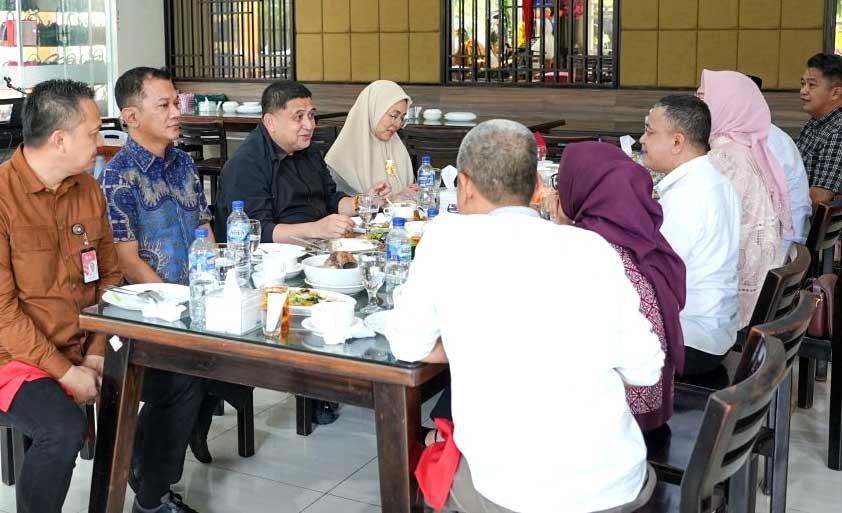 wali kota makassar munafri arifuddin bertemu wali kota palu hadianto rasyid