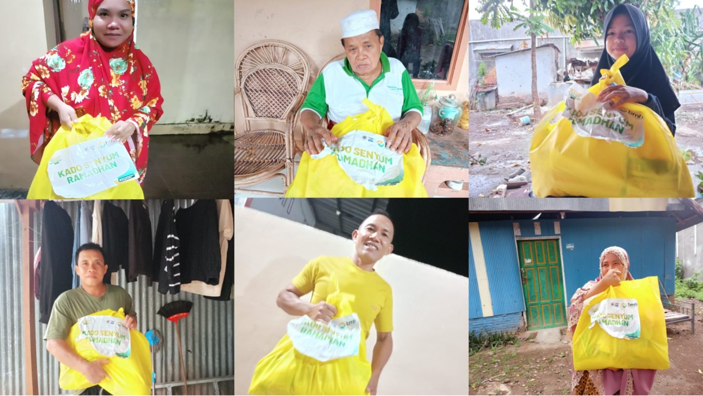 Paket Senyum Ramadan BMH untuk dhuafa dan santri Indonesia