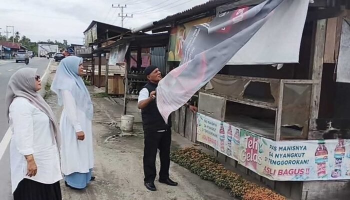 Tertibkan Reklame Ilegal Masamba, Bapenda Lutra: Jaga Estetika Kota