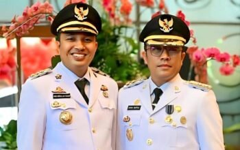 bupati luwu utara andi abdullah rahim menyampaikan capaian pertumbuhan ekonomi di luwu utara 2025