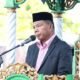 bupati bulukumba menghadiri shalat ied di gedung ammatoa bulukumba