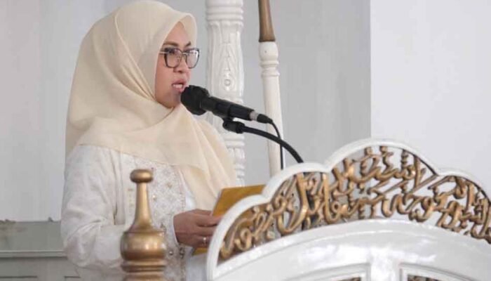 Shalat Ied di Gowa, Bupati Husniah Talenrang Beberkan Capaian Pembangunan
