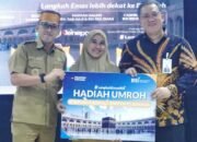 bupati jeneponto h paris yasir membuka launching program jeneponto berhaji jeneponto bahagia di kantor bupati jeneponto