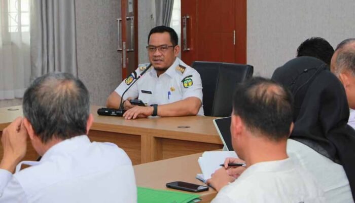 Bupati Luwu Patahudding Pimpin Rakor Tindak Lanjut Penilaian Kinerja Sampah Nasional