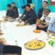 bupati andi abdullah rahim bersama asn sahur bersama usai salat lail di masjid awwalul istiqbal luwu utara