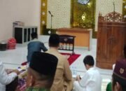 bupati pangkep muhammad yusran lalogau safari ramadan dan meresmikan masjid nurul tarbiyah di bungoro pangkep