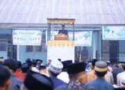 Shalat Ied di Pegunungan Pangkep, Bupati Yusran Ajak Warga Dukung Program Pemerintah