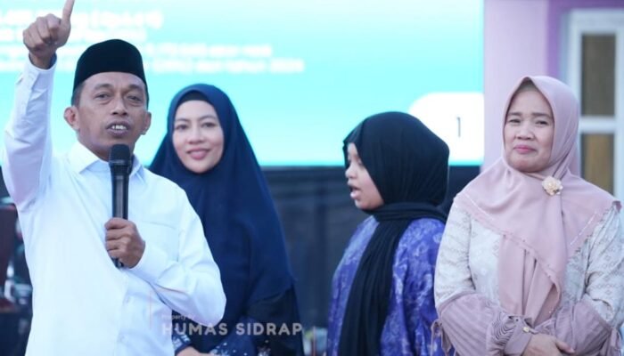 Bupati Sidrap Paparkan Capaian Program Saat Safari Ramadan di Rumah Aspirasi SAR