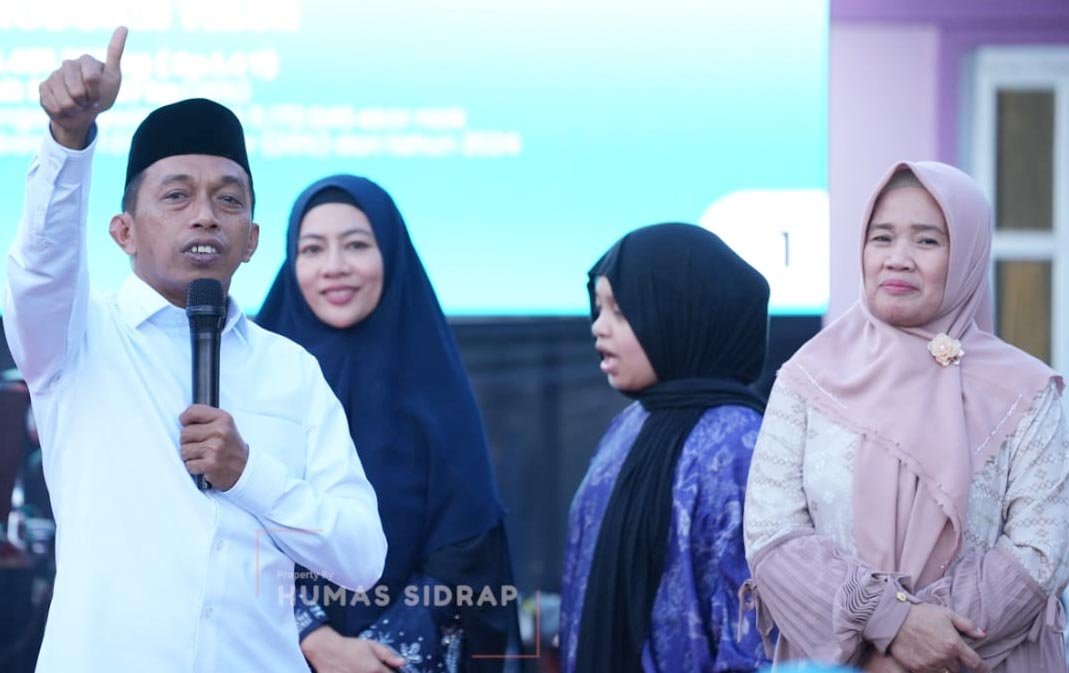 bupati sidrap syaharuddin alrif menghadiri safari ramadan di rumah aspirasi sar kecamatan panca rijang sidrap