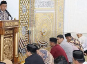 bupati sidrap syaharuddin alrif ceramah tarawih di masjid al imam desa sumpang mango pitu riawa sidrap