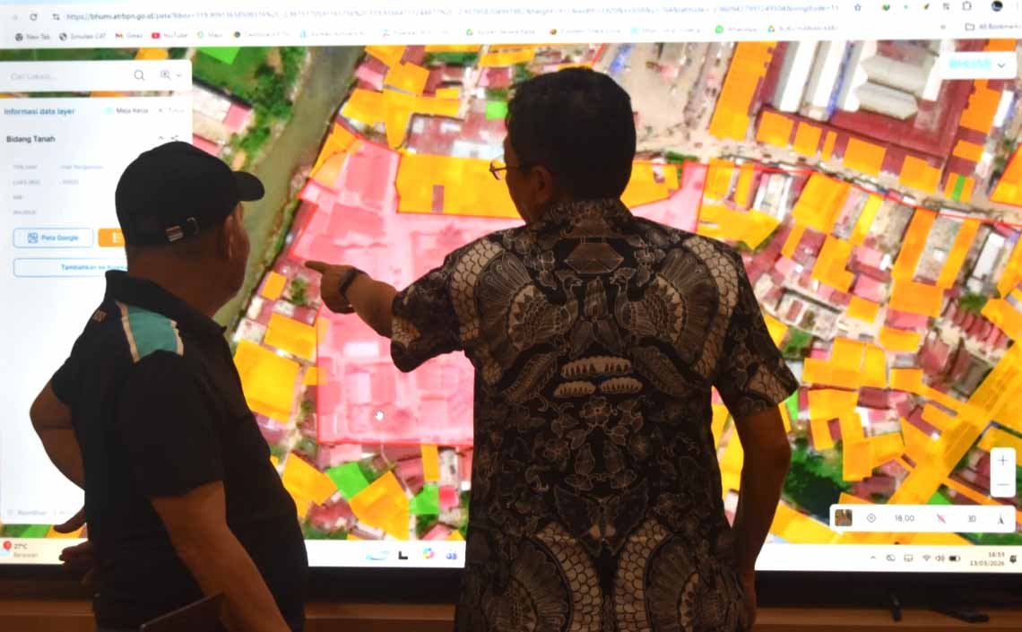 bupati toraja utara frederik victor palimbong rapat penataan aset daerah di toraja utara