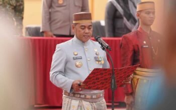 bupati wajo andi rosman melantik pejabat pemkab wajo di ruang pola kantor bupati wajo