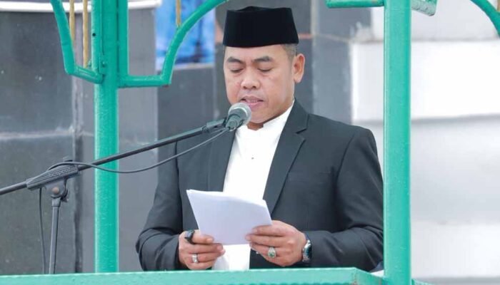 Bupati Wajo Shalat Idul Fitri di Sengkang, Tegaskan Pembangunan Berkelanjutan