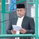 bupati wajo andi rosman melaksanakan shalat idul fitri di masjid agung ummul quraa sengkang