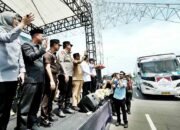 Gubernur Sulsel Andi Sudirman Sulaiman Lepas Mudik Gratis Lebaran 2026