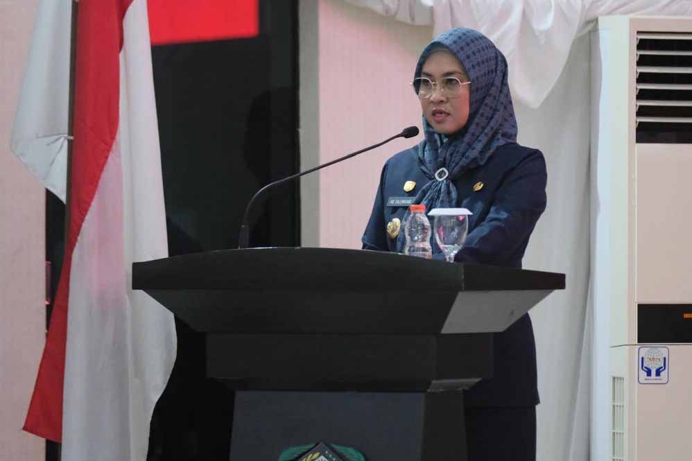 bupati gowa sitti husniah talenrang menyampaikan lkpj 2025