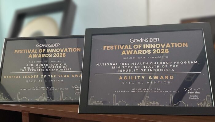 Menteri Kesehatan Budi Sadikin Raih Penghargaan Inovasi Digital Asia Pasifik
