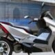 motor listrik byd scorpio x1 desain maxi scooter futuristik
