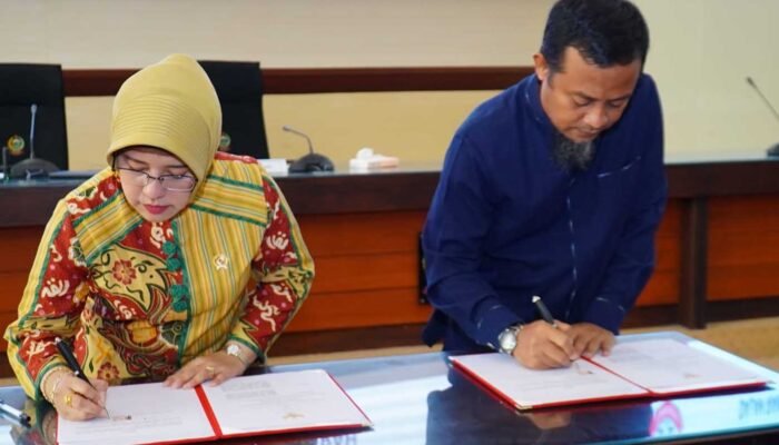 Perkuat Kebijakan Data,  Wali Kota Parepare Tasming Hamid Hadiri MoU Statistik
