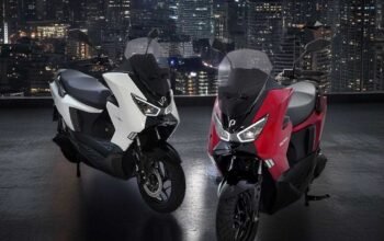 motor listrik polytron fox 350 dengan desain modern kendaraan listrik polytron