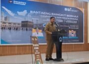 bupati bantaeng m fathul fauzy nurdin menghadiri sosialisasi program bantaeng bangkit berhaji di gedung balai kartini bantaeng