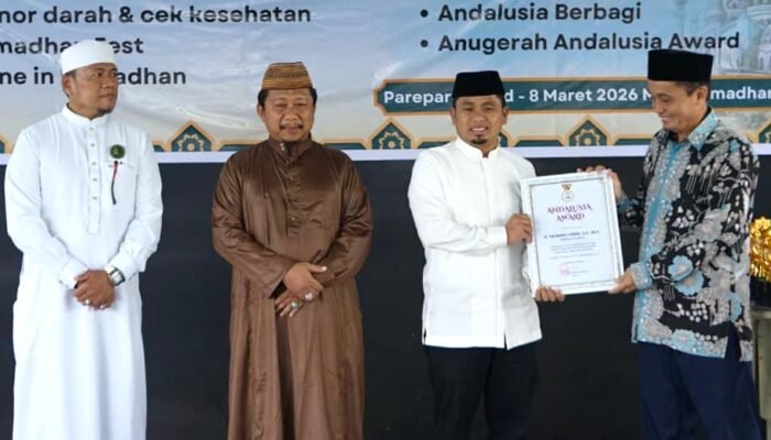 Wali Kota Parepare Tasming Hamid Raih Andalusia Award Program Safari Dakwah