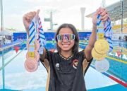 siti aisyah atlet para renang indonesia meraih dua medali emas di asean para games 2025 thailand