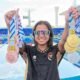 siti aisyah atlet para renang indonesia meraih dua medali emas di asean para games 2025 thailand