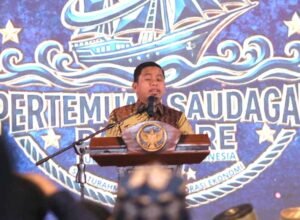 wali kota parepare tasming hamid menghadiri pertemuan saudagar parepare di auditorium bj habibie