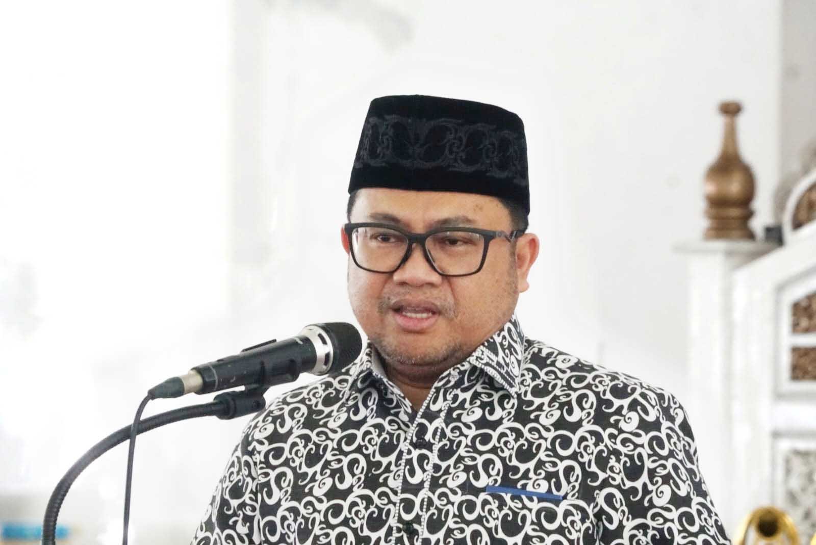 wakil bupati gowa darmawangsyah muin membuka festival ramadan bkprmi gowa di masjid agung syech yusuf gowa