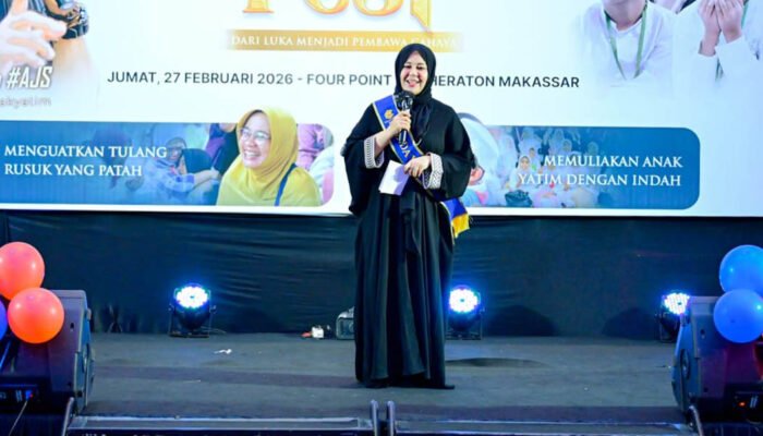 Wakil Gubernur Sulsel Dikukuhkan Sebagai Bunda Yatim, Target 5.000 Anak Tahun Ini