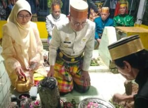 wakil bupati bone andi akmal pasluddin ziarah makam raja bone ke-xiv di kampung siang pangkep