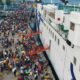 arus balik penumpang di pelabuhan parepare mencapai 5000 orang dipantau wakil wali kota dan forkopimda memastikan keamanan dan kelancaran perjalanan