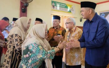 bupati bantaeng muh fathul fauzy nurdin menghadiri halal bihalal dan sosialisasi zakat di kantor baznas bantaeng