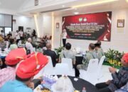 bupati gowa sitti husniah talenrang membuka fgd pengembangan sdm berbasis lms di baruga tinggimae