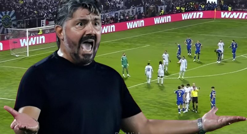 gennaro gattuso tertekan usai italia gagal piala dunia 2026 di laga play off
