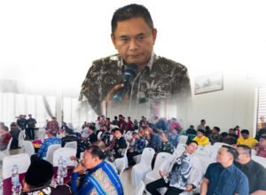 MUSRENBANG BENGKULU TENGAH — Bupati Bengkulu Tengah Rachmat Riyanto membuka Musrenbang 2027 di Pendopo Bukit Kandis, Kamis (2/4/2026). Kegiatan ini membahas arah pembangunan dan efisiensi anggaran daerah. (foto/ist)
