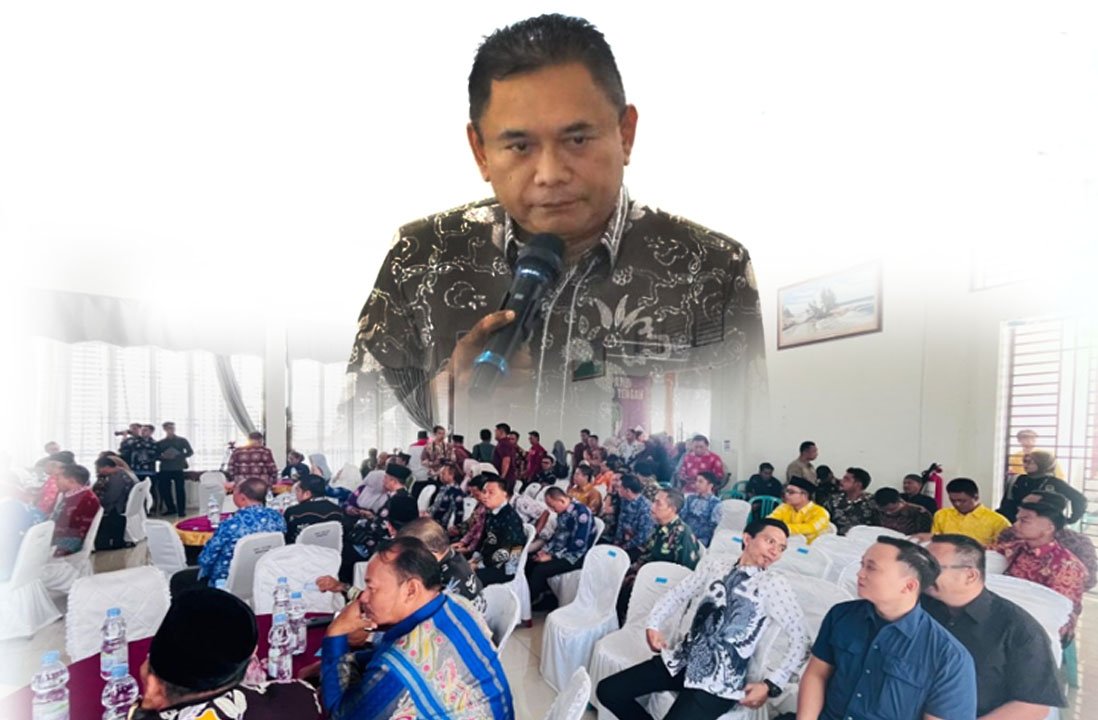 MUSRENBANG BENGKULU TENGAH — Bupati Bengkulu Tengah Rachmat Riyanto membuka Musrenbang 2027 di Pendopo Bukit Kandis, Kamis (2/4/2026). Kegiatan ini membahas arah pembangunan dan efisiensi anggaran daerah. (foto/ist)