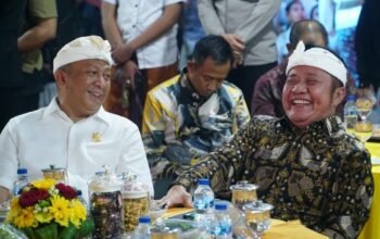 gubernur sumatera selatan herman deru menghadiri dharma santi nyepi 2026