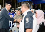 wali kota batam amsakar achmad menghadiri kegiatan halalbihalal di tanjung sengkuang untuk peningkatan layanan air bersih