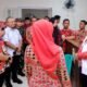 bupati gowa husniah talenrang meninjau layanan puskesmas bajeng gowa saat peresmian gedung baru
