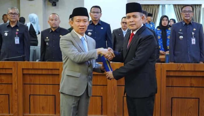 Sekda Lampung Lantik 20 Pejabat, Gubernur Tekankan Peran Problem Solver