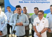 gubernur sumut bobby nasution melepas pengiriman cabai merah karo ke palangkaraya