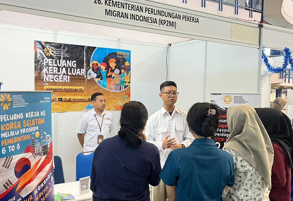 bp3mi jatim kerja luar negeri edukasi p4mi malang polinema expo