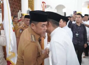 bupati wajo andi rosman lepas calon jemaah haji 2026 di sengkang